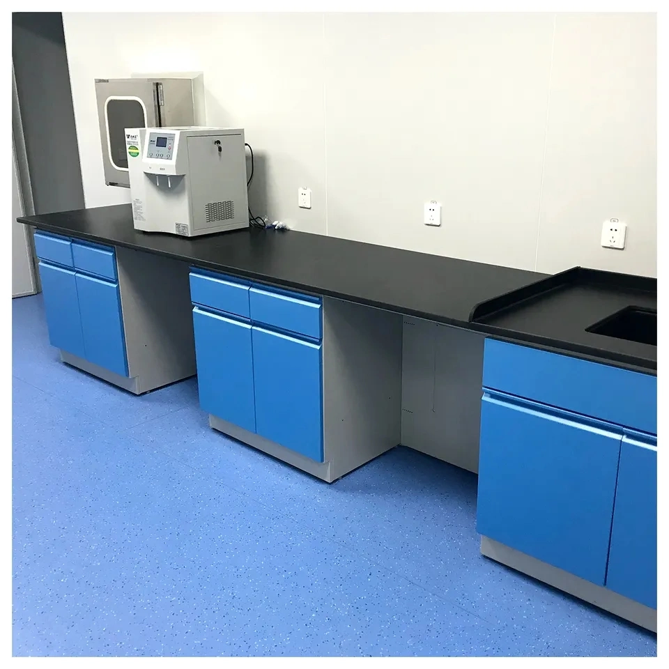 Biological Stainless Steel Lab Furniture Anti Bacterial Laboratory Furniture Equipment Chemical School Lab Furnitures Bench