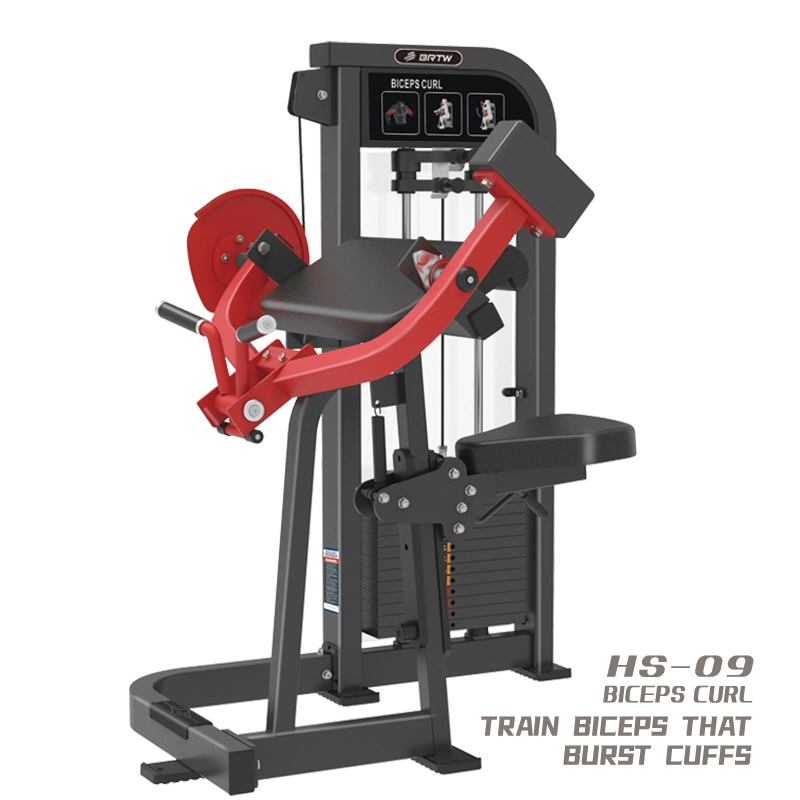 Body building deporte ejercicio Hammer Strength máquina GIMNASIO Gimnasio bíceps curl