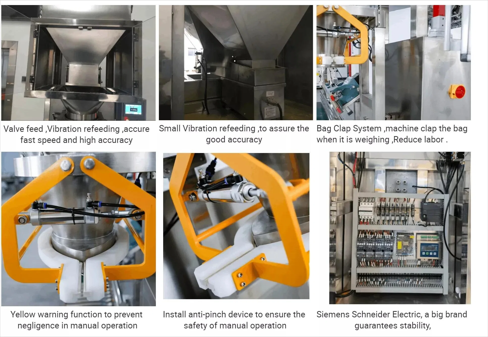 Kefai Weighing Filling Machine with Lift Conveying Particles Manufacture