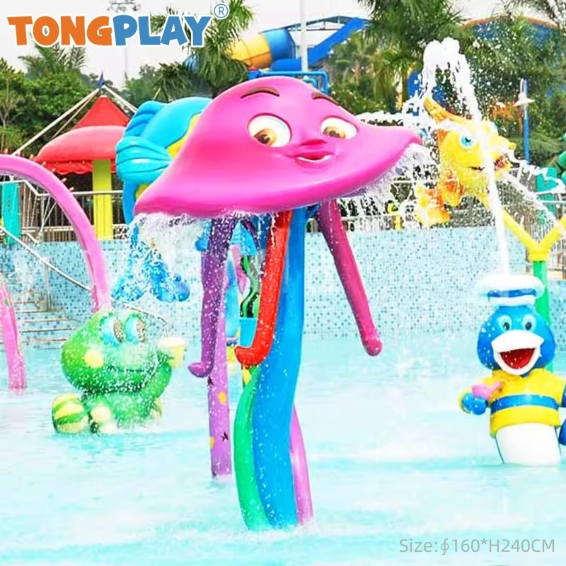 Popular Water Park Splash for Kids Playground rociador exterior Juguetes de juegos acuáticos