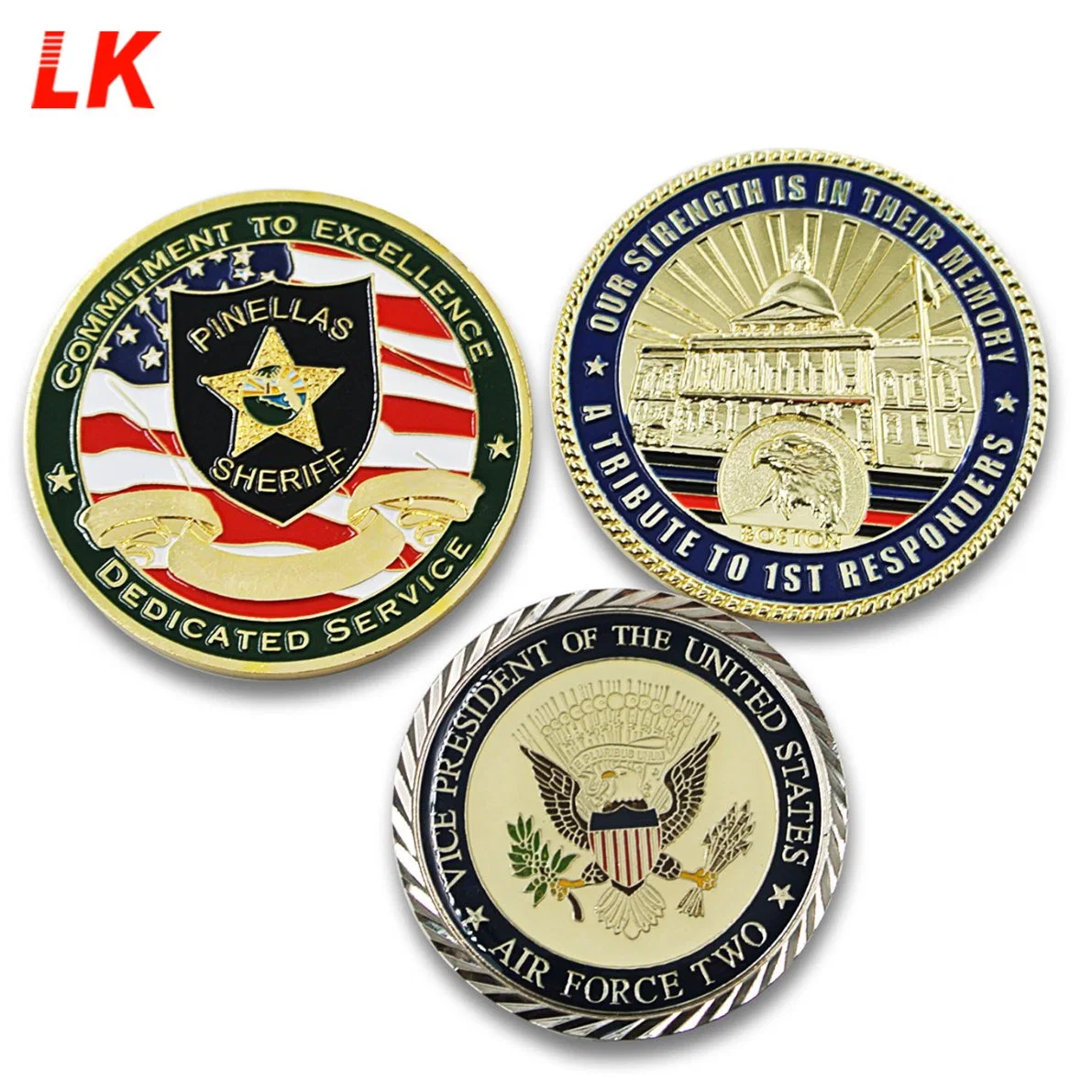 Fábrica a medida Soft Enamel Militar Metal Crafts Desafío Coin para Venta