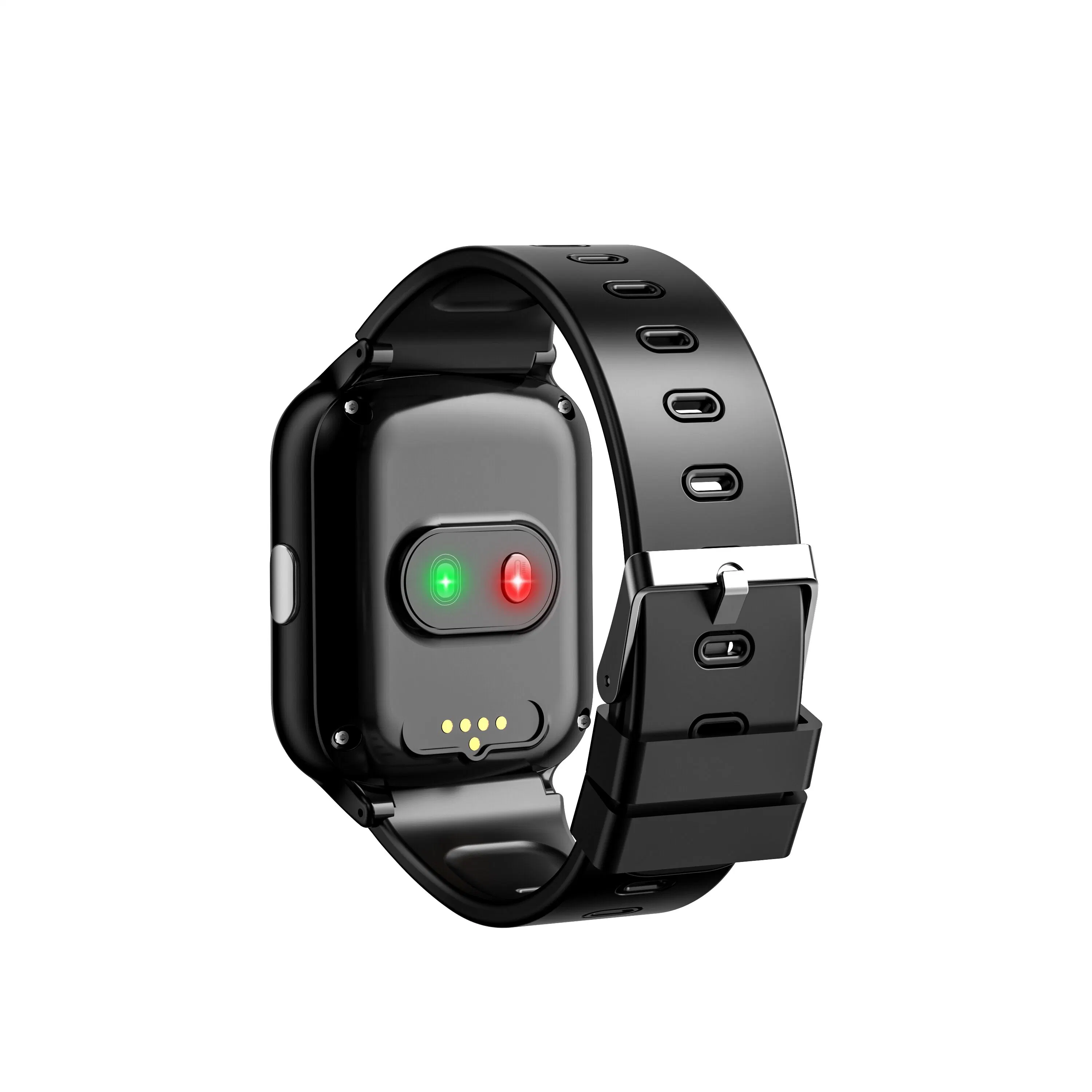 Latest 4G Android Video call IP67 water resistance senior healthcare Wearable GPS Tracker phone with accurate positioning heart rate body temperature D41