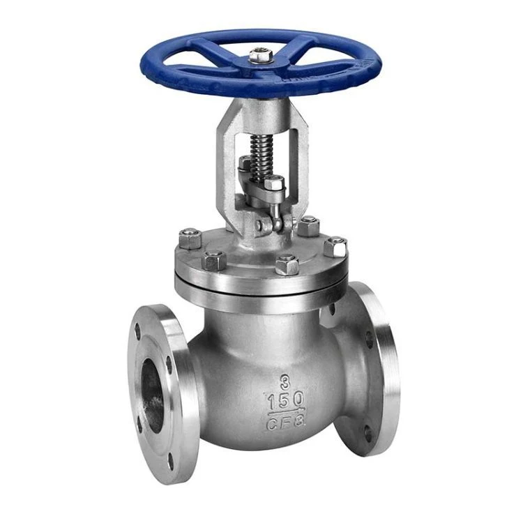 Bellow Globe Valve Cast Steel Pn16 Pn25 Air Steam Bellows Seal Globe Valve OEM Factory