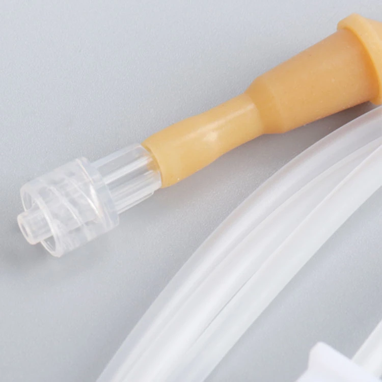 Sterile Disposable Infusion IV Set with Blowing-Model Drip Chamber