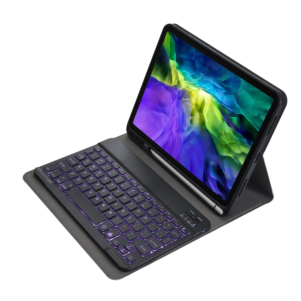 Hot Sales Slim Universal Wireless Bluetooth Tablet PC Keyboard Case Cover for iPad