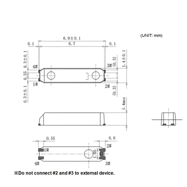 SMD7015 32,768kHz 7PF 12,5PF Mc146 T7 Uhr mit drehenden Gabeluhren Kristalle Resonator zu einem guten Preis