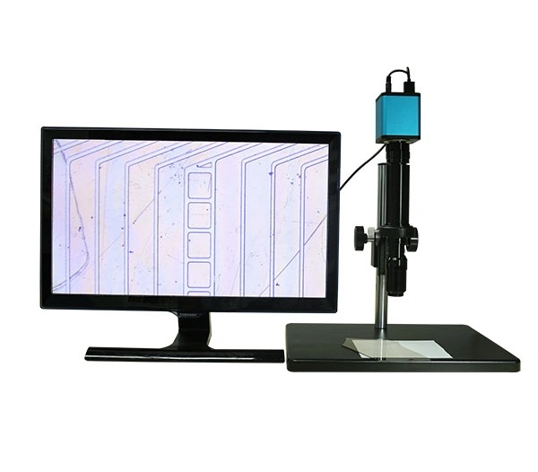 Electrónico óptico HD con la cámara de vídeo Medición Microscopio monocular digital