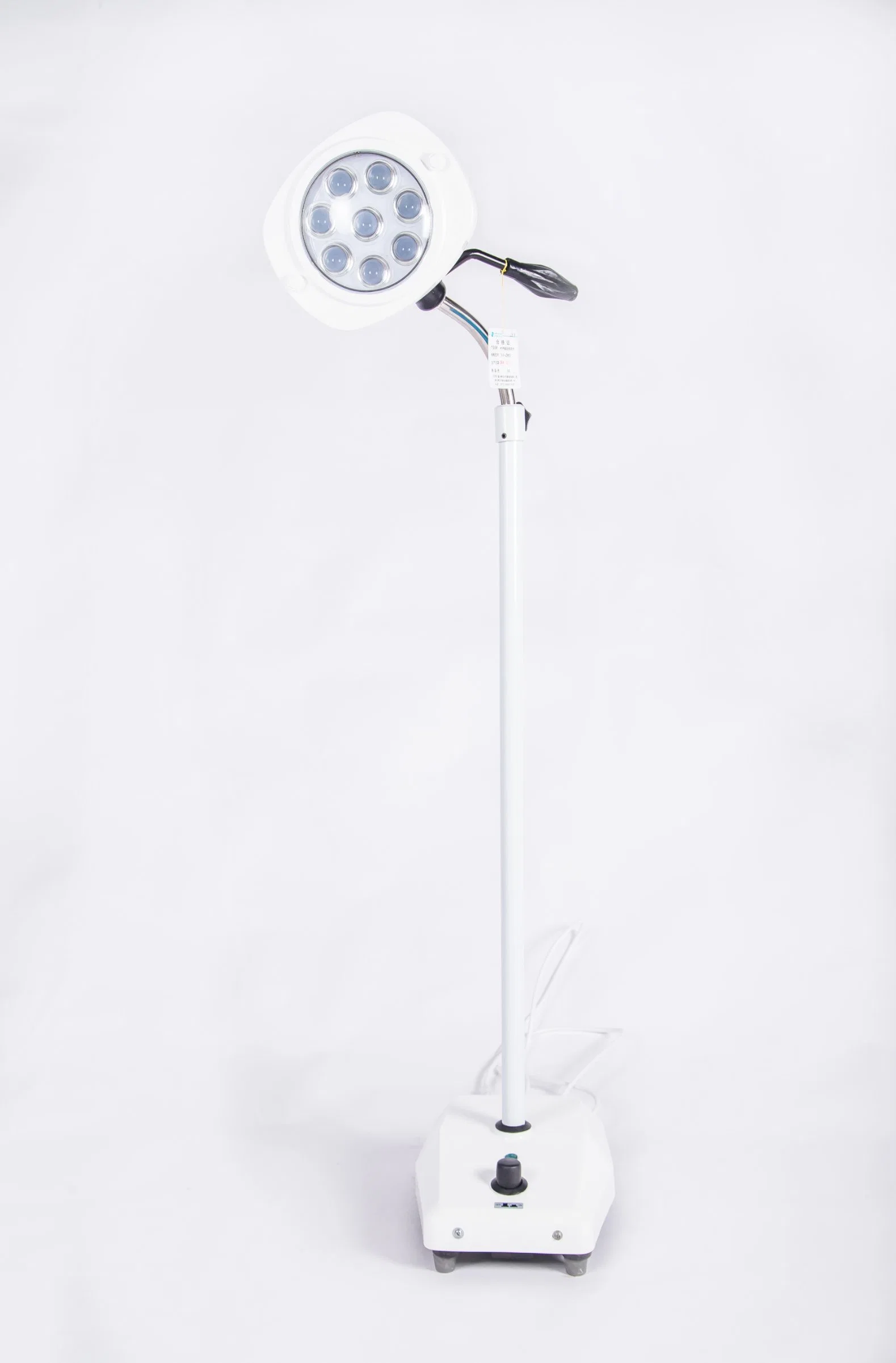 Snxin Hospital Equipment Good Sale Floor Standing Surgical Lamp LED Adjustable Head Angel Portable Shadowless Lamp