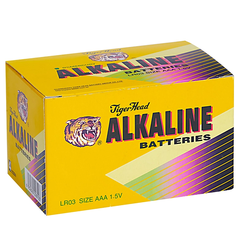 La Cabeza de Tigre Pila seca 48 Pack de baterías alcalinas AA LR6 para juguetes/CÁMARA/controlador de juego