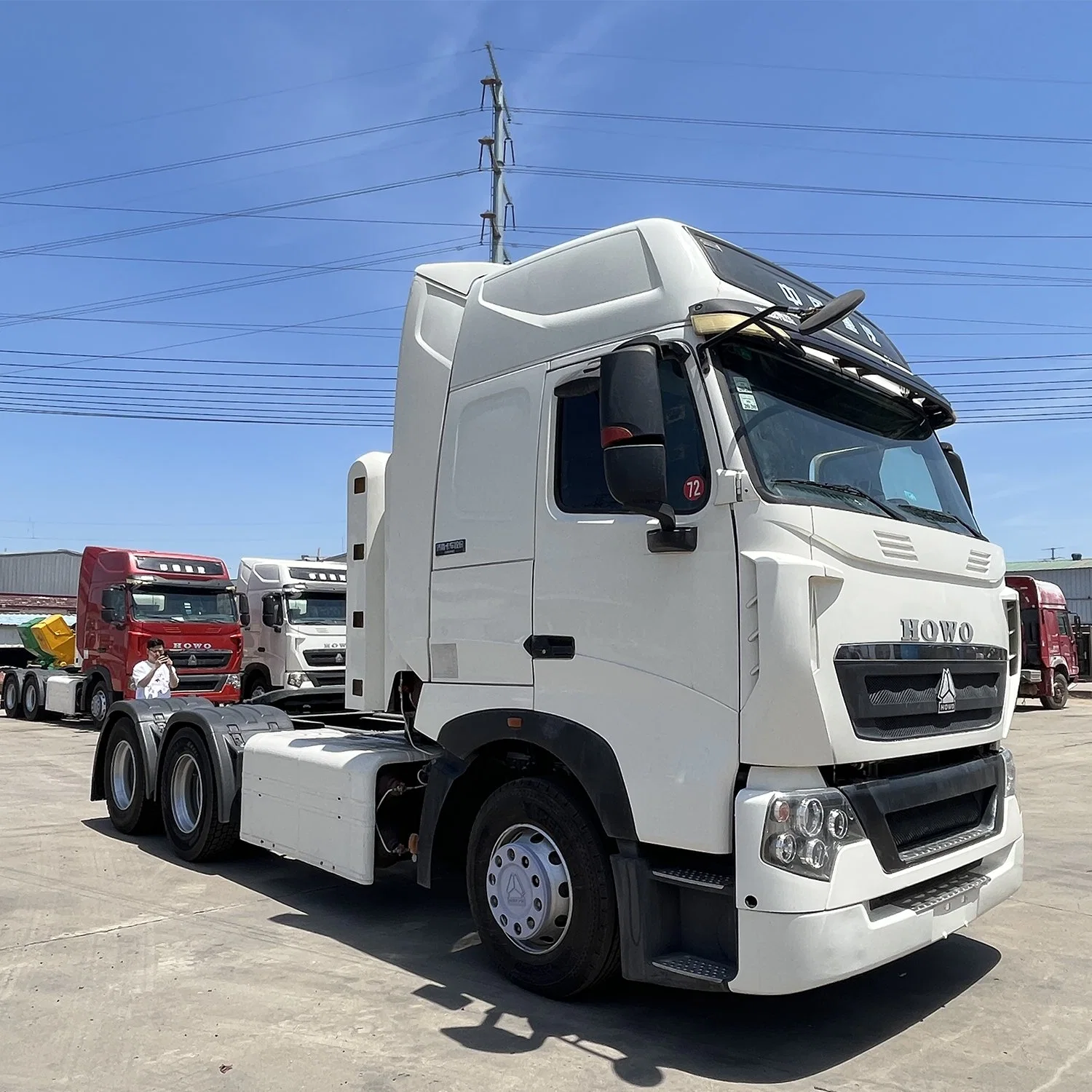 2022 Nueva venta caliente, se utiliza con Semi-Trailer, tractor adecuado para el transporte Long-Distance