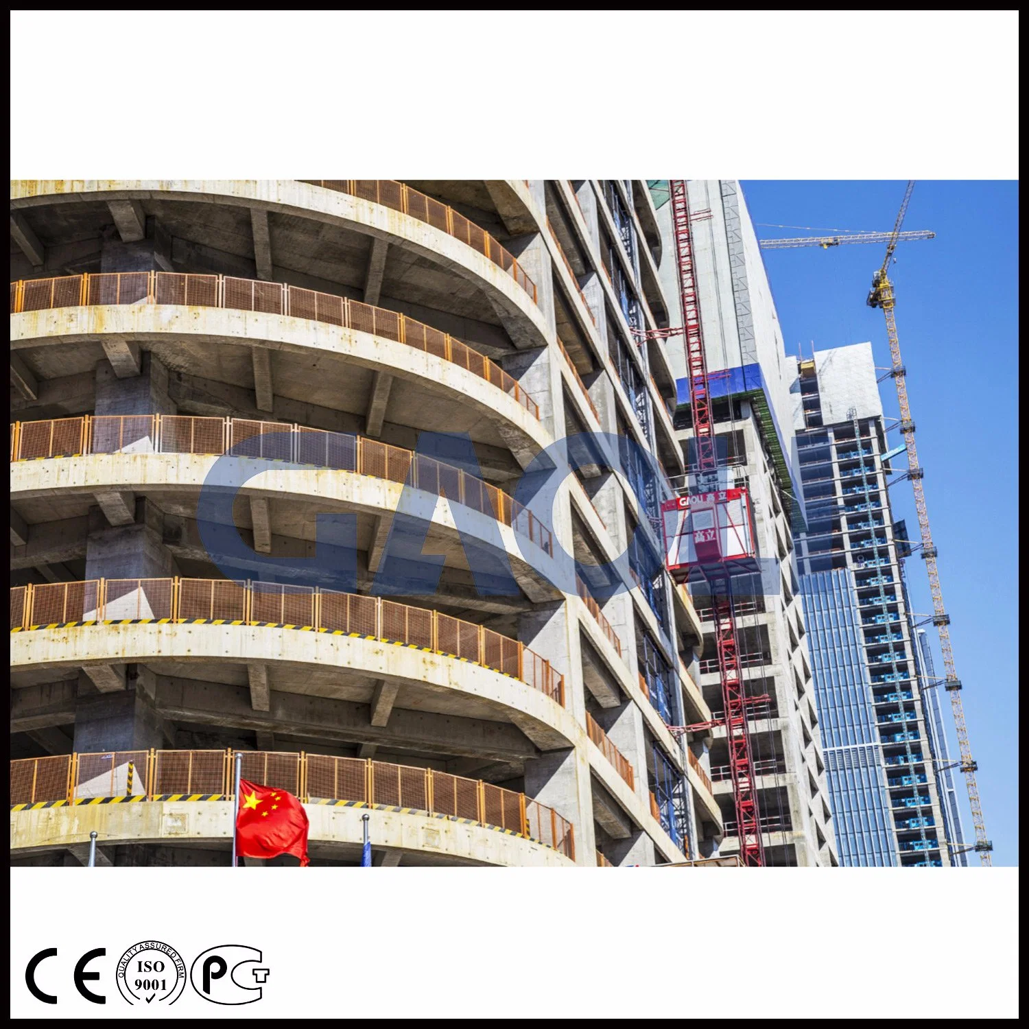 Sc100/100 Building Construction Lift /Construction Hoist