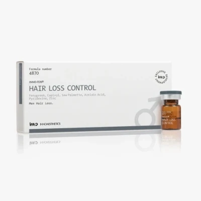 Inno TDS Cabello vital Control tratamiento patrón masculino calvicie O alopecia androgénica mejorar la salud del cuero cabelludo reducir la pérdida de cabello promover El crecimiento Nuevo crecimiento del pelo