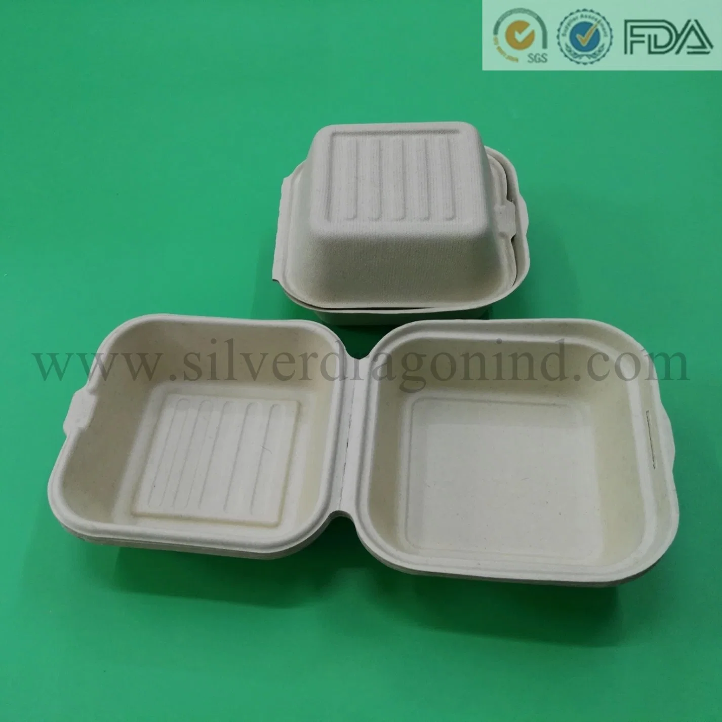 Compostable paja de trigo de la placa de pasta de papel