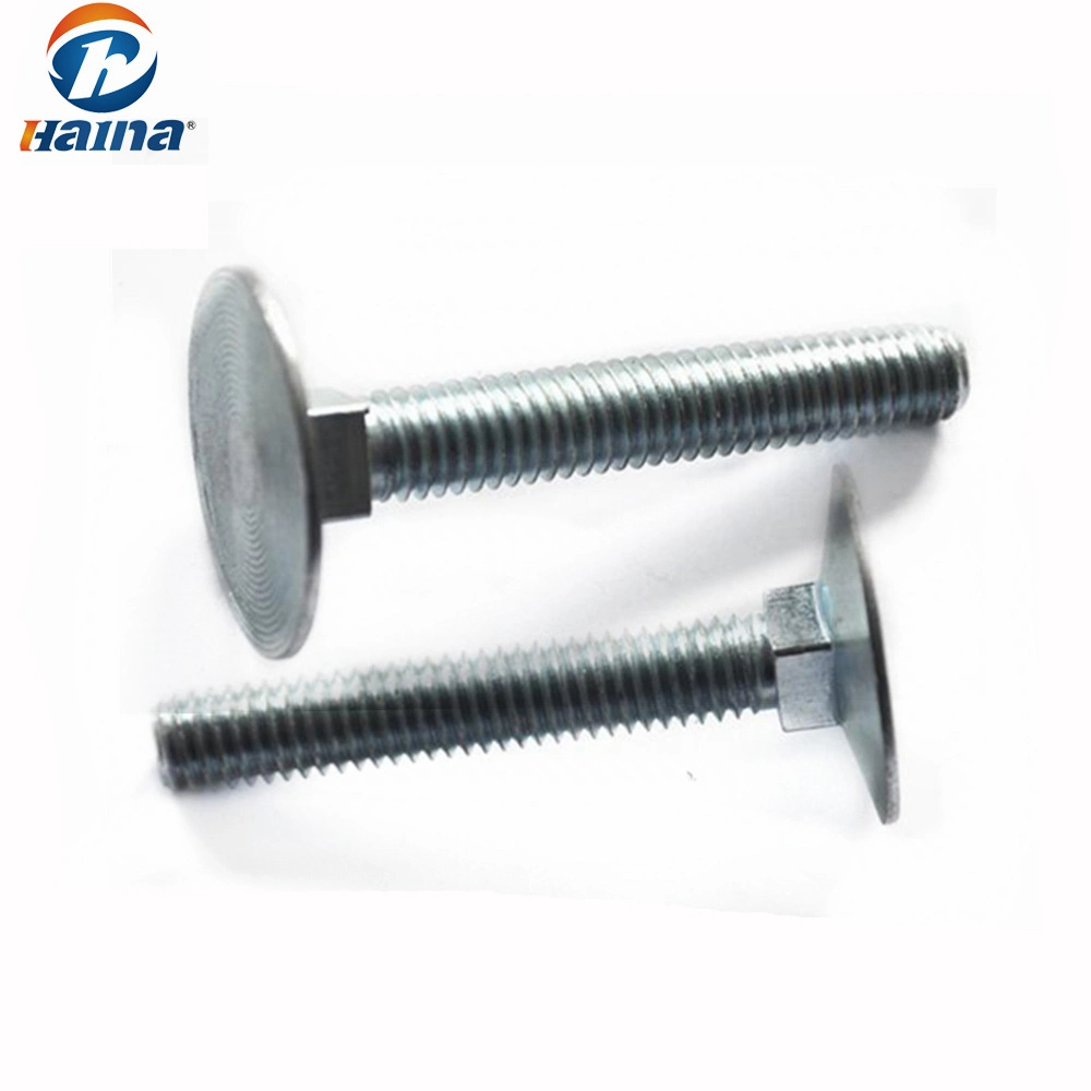 High Quality 8.8 Grade Blue White Zinc Plated Elevator Bolt