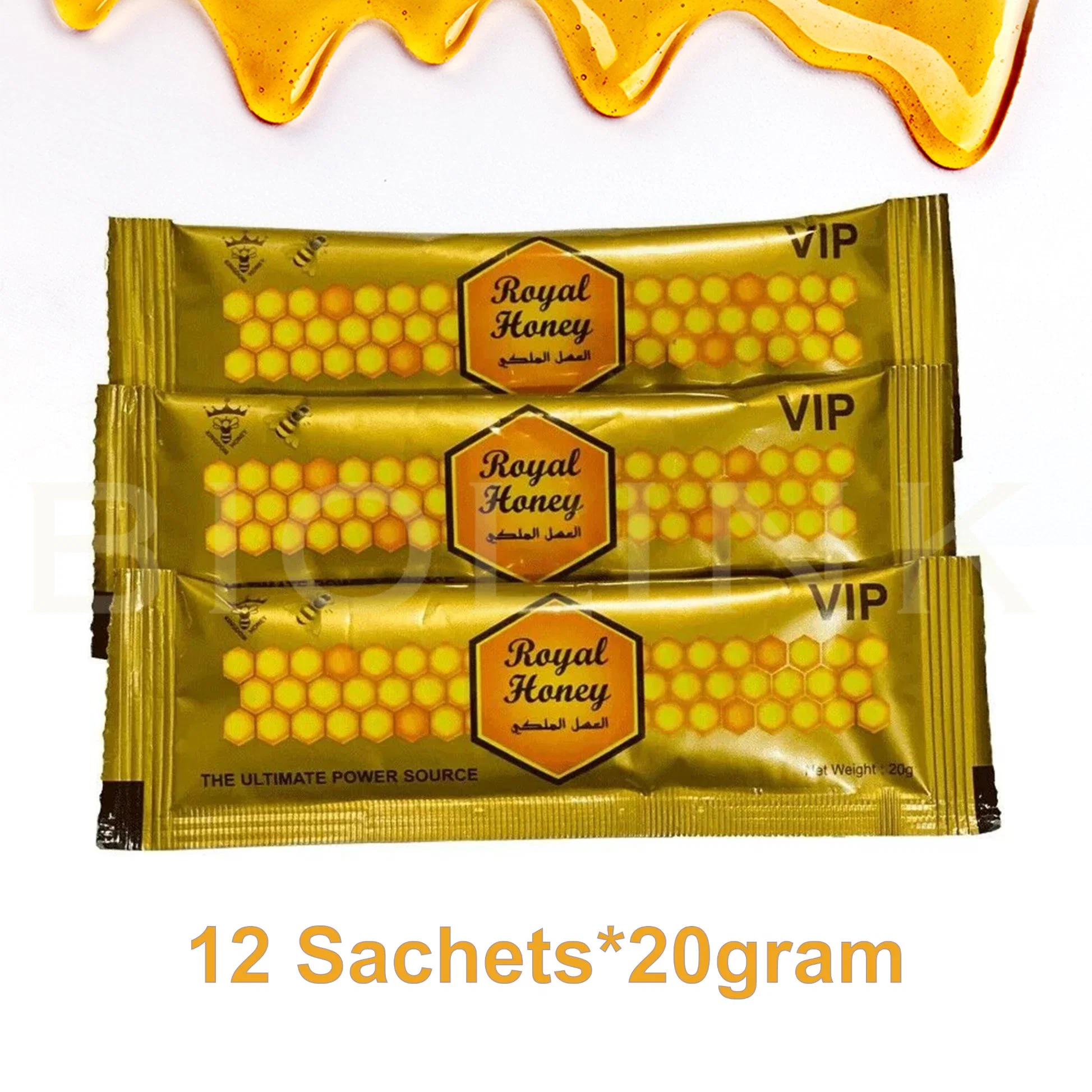 Top Activity+ Royal Honey VIP for Men Boost Your Energy USA Stock 12 Sachets *20gram