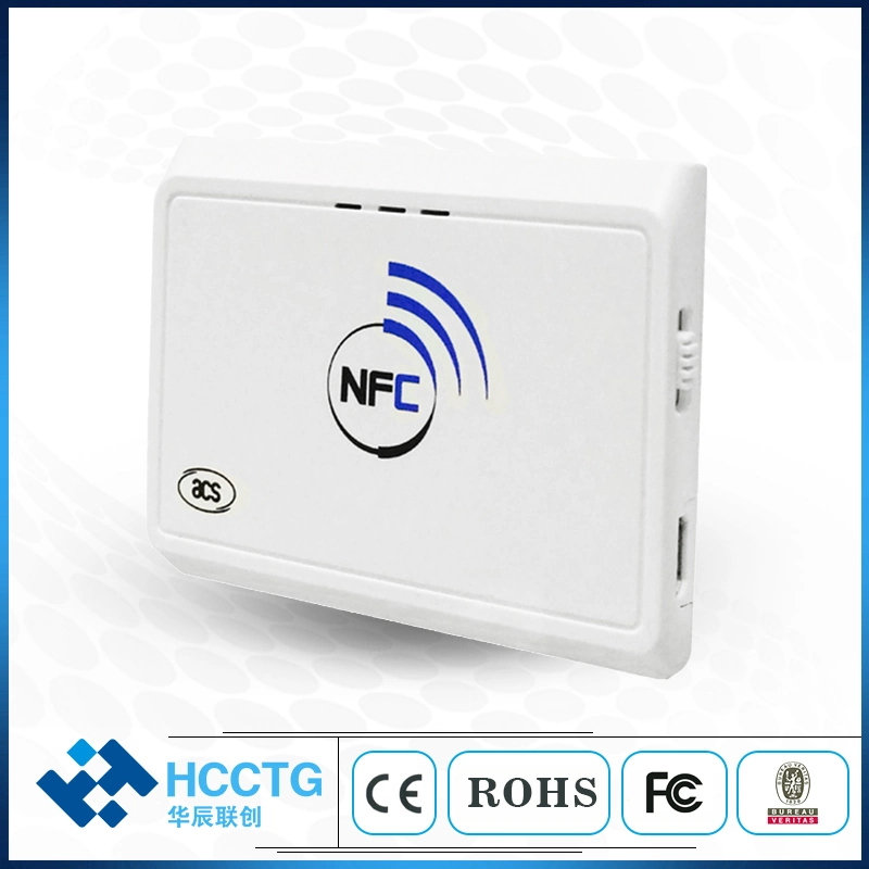 Mini-lecteur de carte sans contact RFID mobile Smart Bluetooth mPOS Android (ACR1311U-N2)