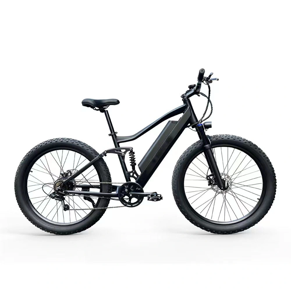 2023 New Mayebikes Dual Suspension Electric Bicycle 27.5'' 350W Mountain Ebike Aluminum Alloy Electric Mountain Bike