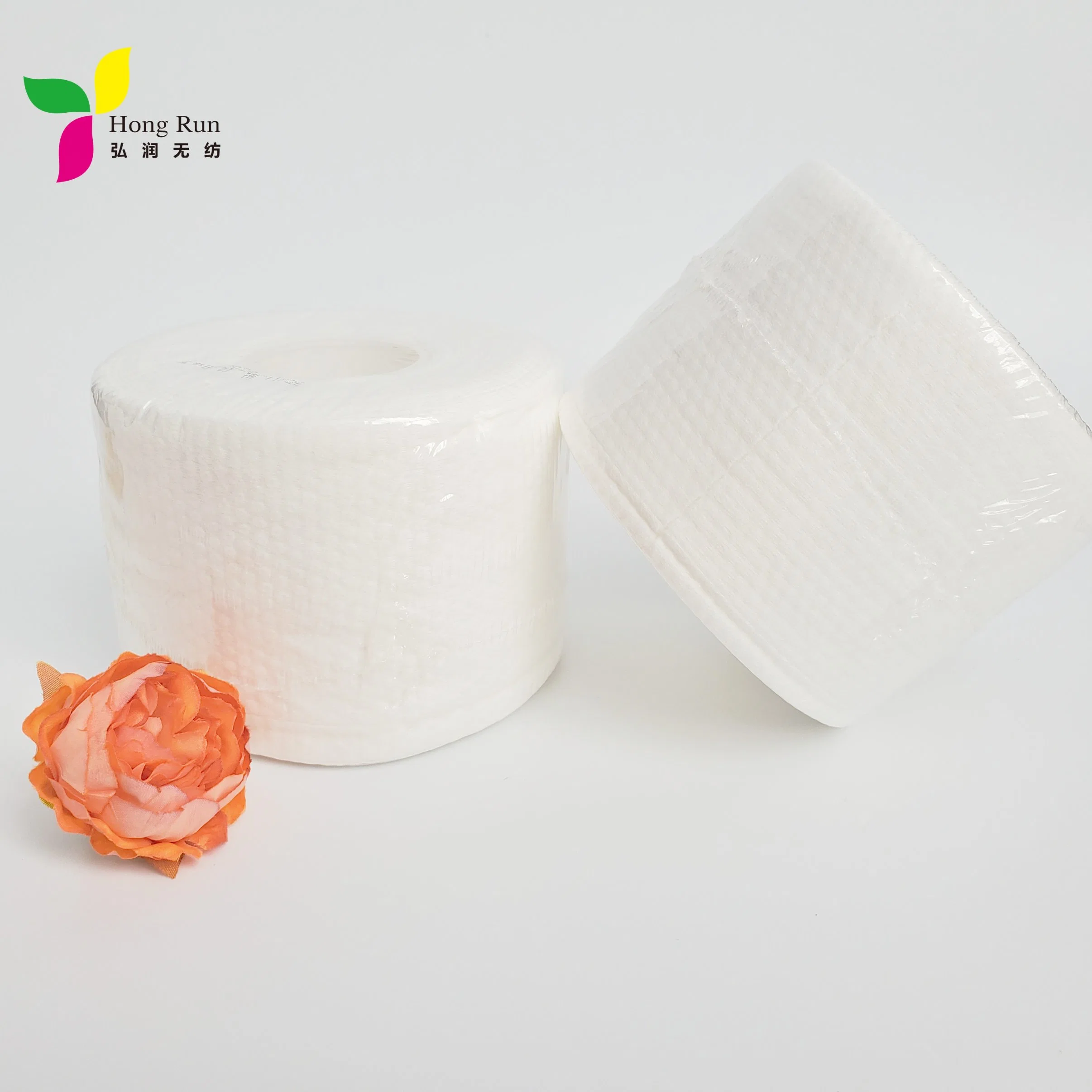 Point Break Super Soft Skin Friendly Disposable Nonwoven Face Tissue Rolls