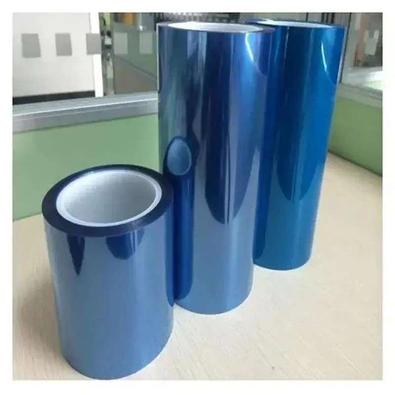 Blaue Glasschutzfolie Für Die Oberfläche