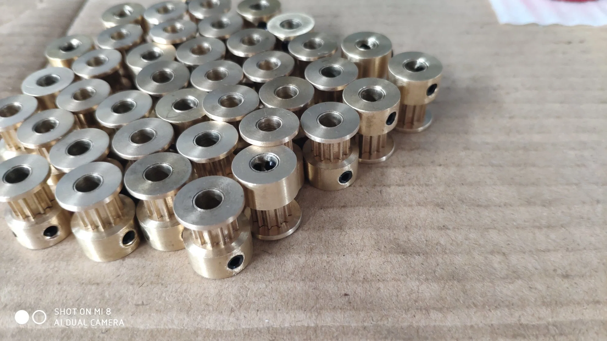 Small Size Brass and Steel Toothed Pulleys