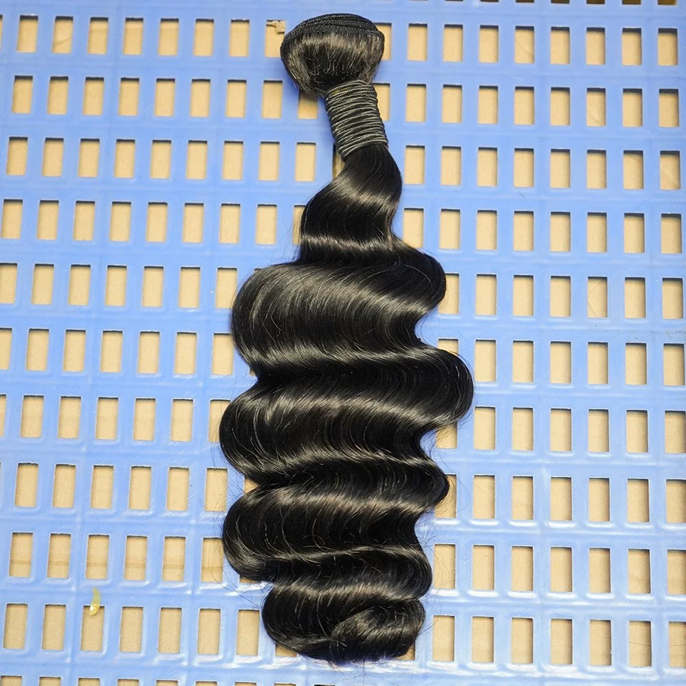 Preço grossista humanos brasileiros a extensão de cabelo onda corpo 100% virgem trama de cabelo