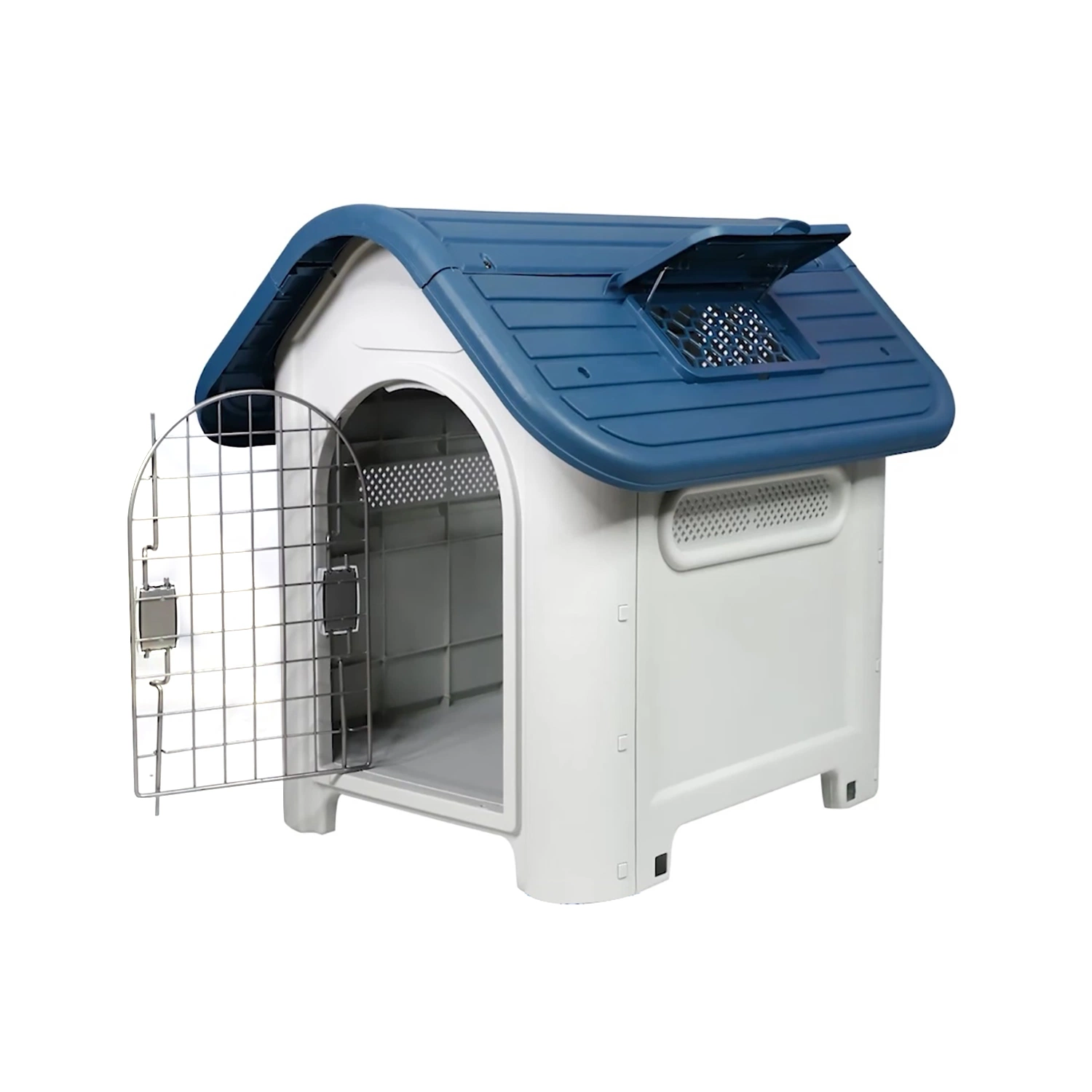 Moderne Billig Isoliert Kunststoff Langlebig Outdoor / Indoor Hersteller Dog House Wasserdicht Abnehmbares PP-Material abnehmbar Einfache Montage Hundehütchen Tierhaus