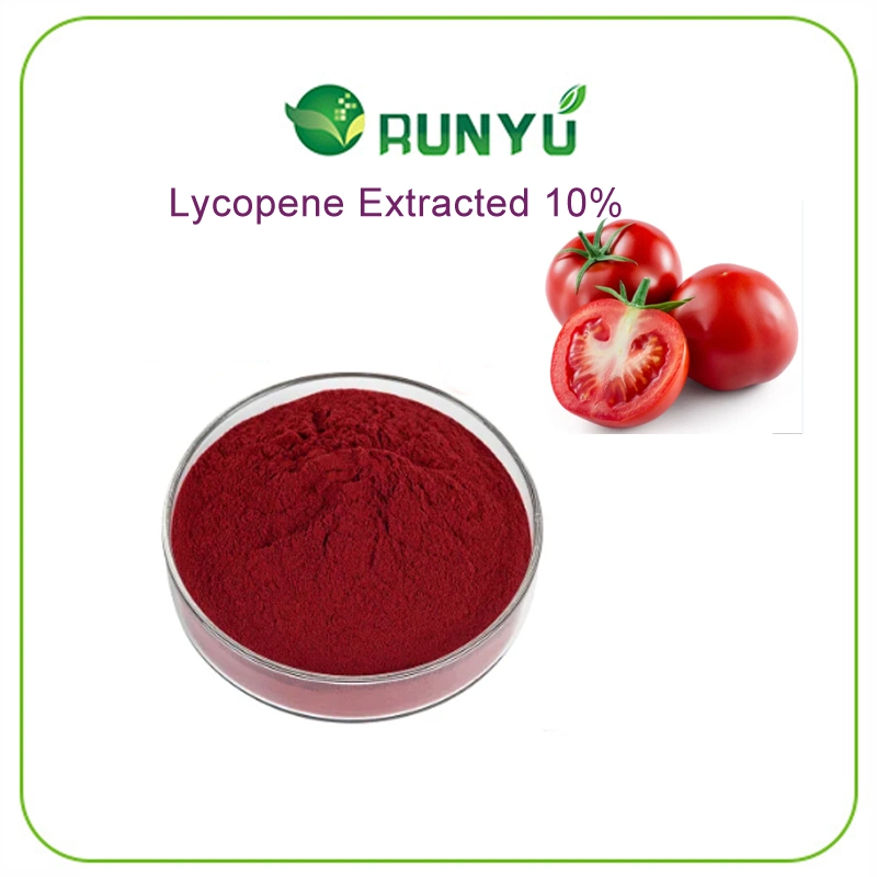 CAS 502-65-8 Dietary Heathcare Supplement Food Grade Natural Tomato Extract Lycopene Powder 10%