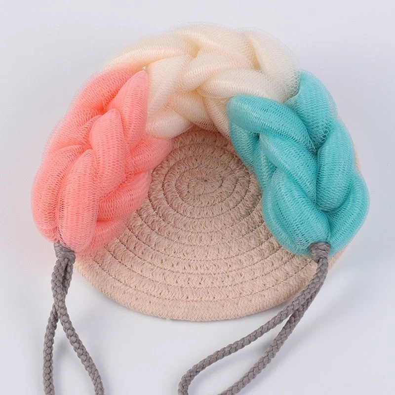 Hot Sale Products Eco-Fridendly Body Back Bath Ball Shower Strip Hanging Rope