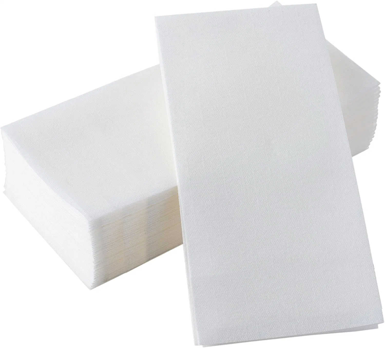 Einweg-Tissue Papier Hand Handtücher für Abendessen Badezimmer Papier Poly CSR-Tragetuch MIT EINER GRÖSSE VON 24 X 24 cm und Handtüchern MIT EINER GRÖSSE VON 17 X 19 cm für Fächer