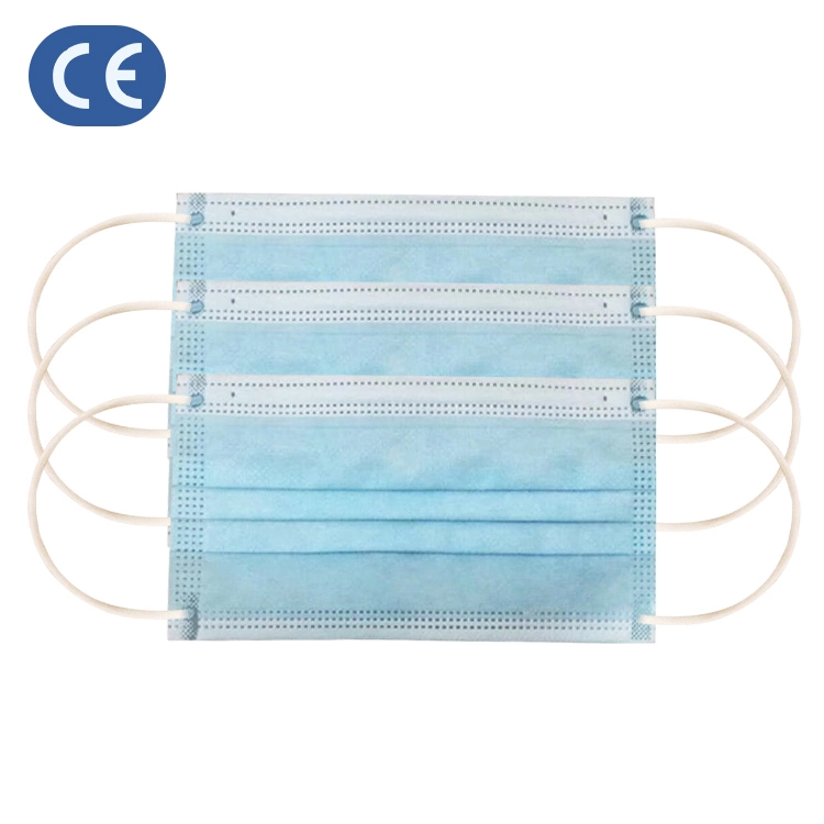 Wholesale/Supplier Fast Delivery Factory Price 3ply Mask Facemask Blue Disposable Face Masks