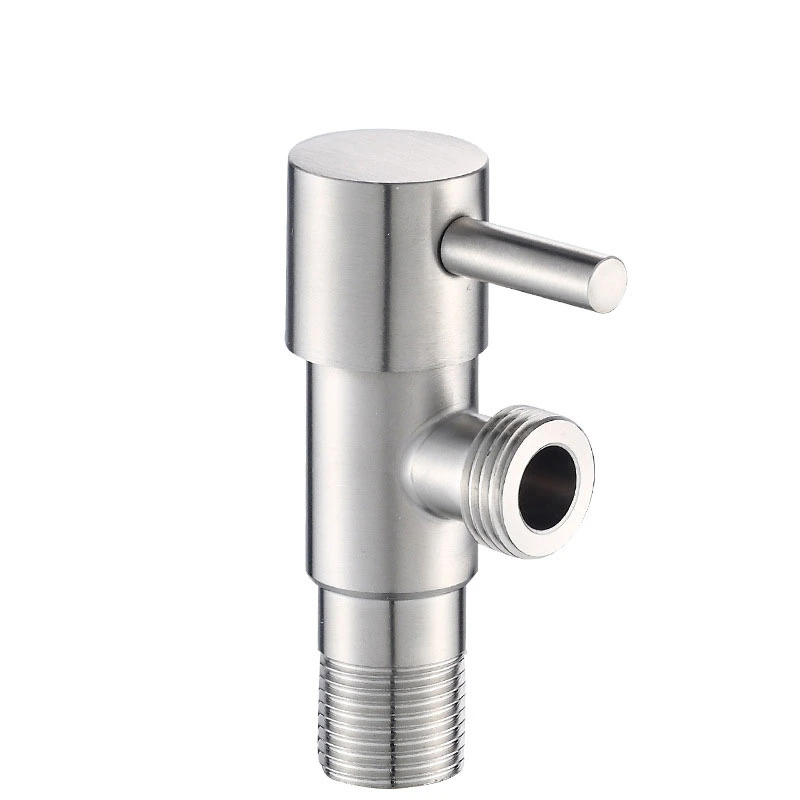 Hot Sell 10 Years Quality Guarantee 304 Stainless Steel Mixer Water Switch Angle Valve