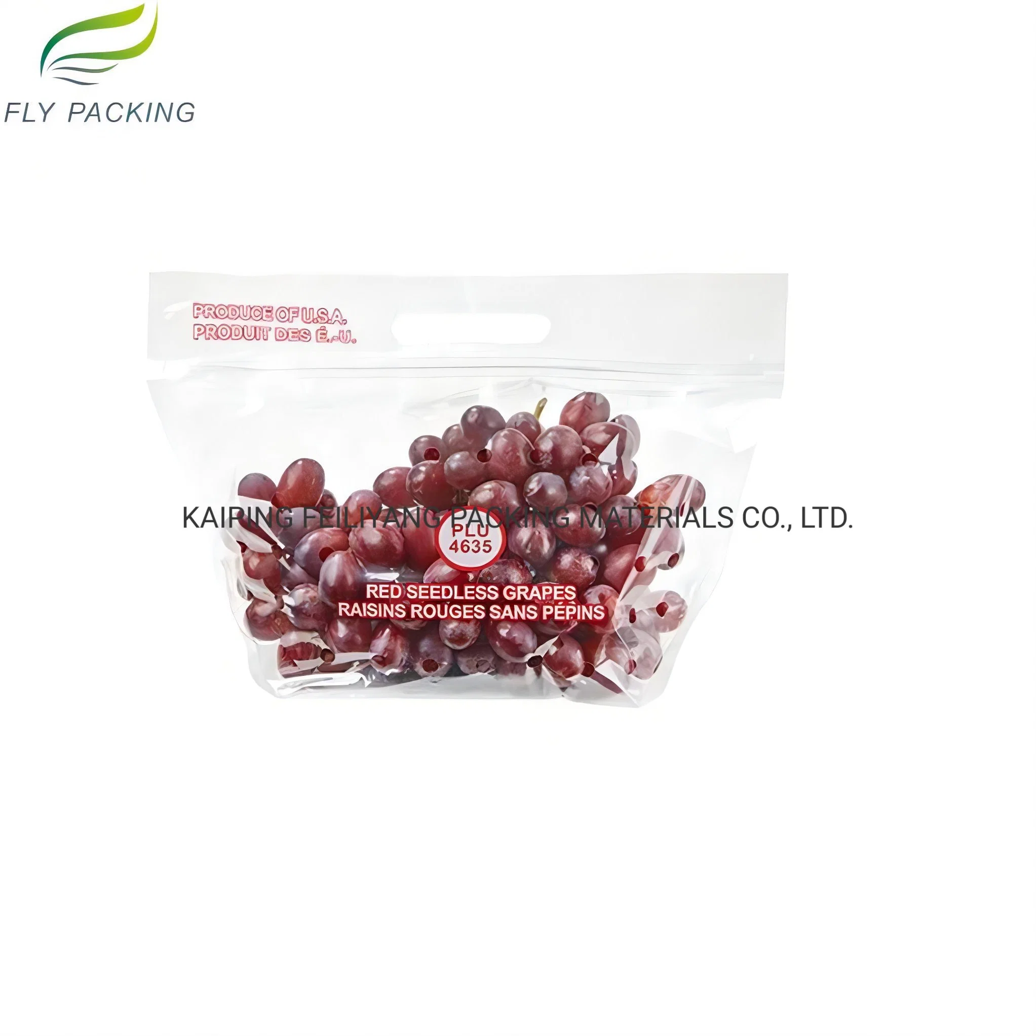 High quality/High cost performance CPP Packaging Material for Portable Fruit Ziplock Bag