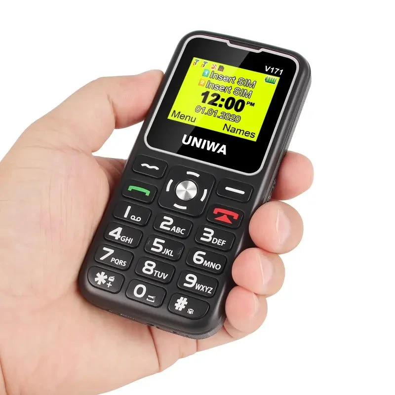 Cheap Price One Key to Unlock Sos Senior 2g Mobile Phone for Elderly People