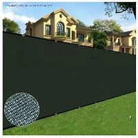 Brown Balcón de la pantalla de privacidad parabrisas valla tela cubierta de tela de malla malla sombra Gromments con protección UV para Patio, jardín, porche, la protección de barandilla de un 90%