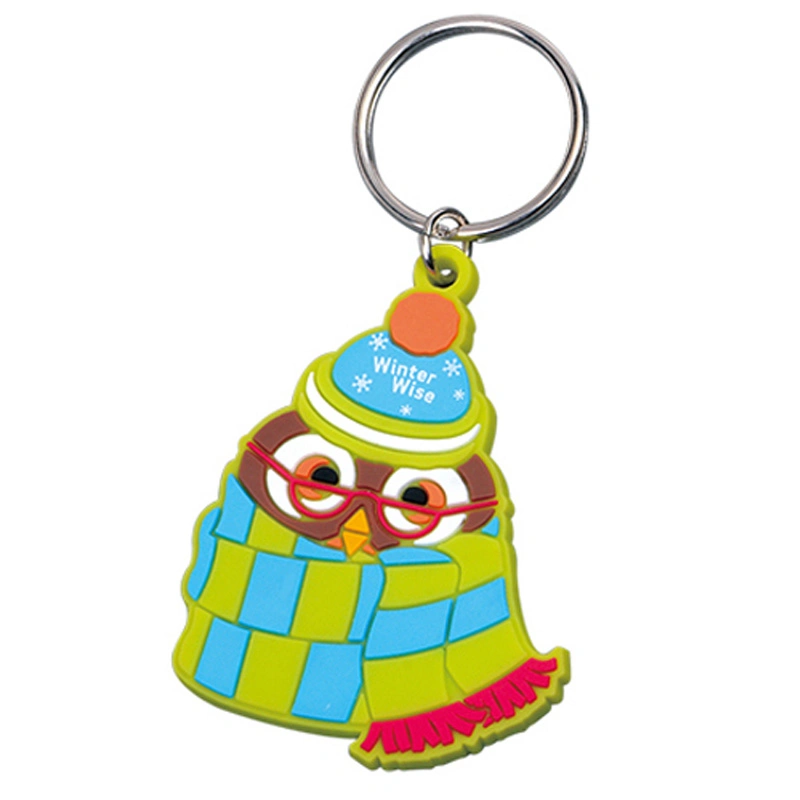 3D Figure Rubber PVC Keychain