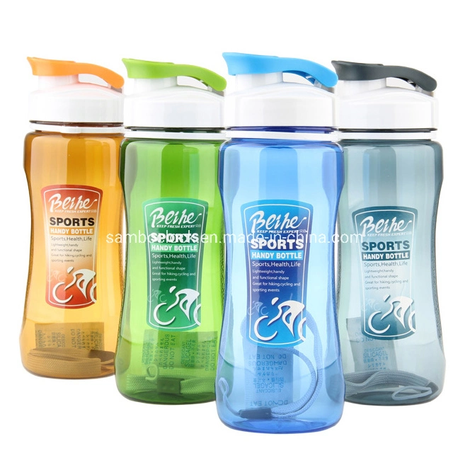 560ml 720ml Kundenspezifische Werbegeschenk Getränk Kunststoff Sport Wasserflasche