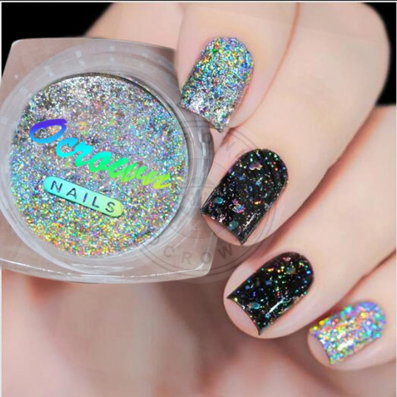 Shimmer Dust Galaxy Holographic Glitter Rainbow Glitters for Nail Polish