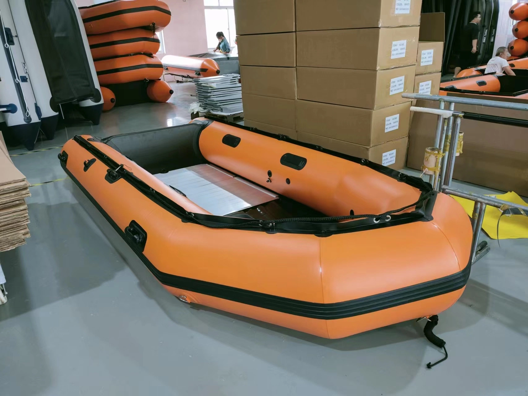 Factory Wholesale/Supplier Custom Service Quality Inflatable Fishing Boat, Tender, German Fabric Available