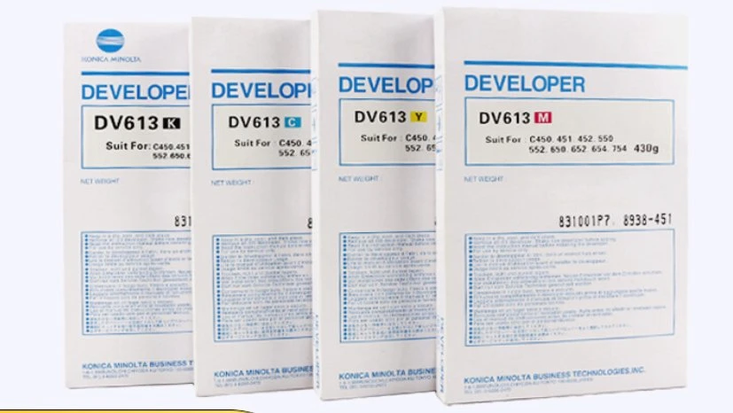 Compatible for Konica Minolta Developer Powder Bizhub 654 754 C654 C754 654e 754e Copier Developer DV613 DV614 C451 C452