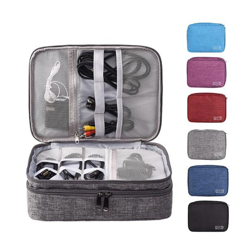 Data Cable Storage Bag Mobile Hard Drive Protection Case Charger Accessories Earphone Storage Box