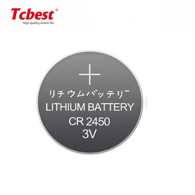 High quality/High cost performance Cr2032 Non Rechargeable Lithium Button Coin Cell Batteries Coin Cell Cr2032 Cr2450 3V Cr2450 Lithium Battery with 5PCS Bliser Card Packaging