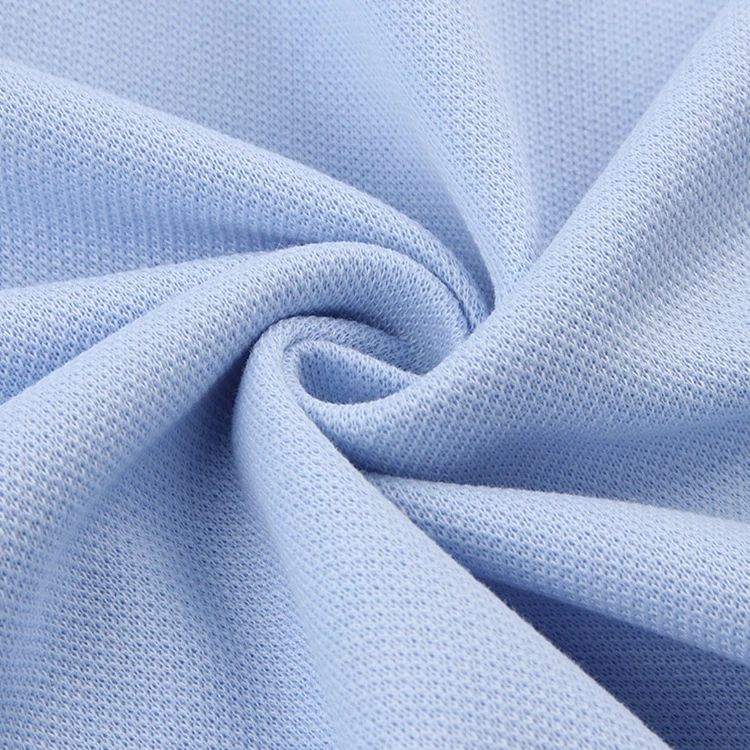 96%Polyester 4%Spandex 310GSM Air Layer Knitted Pique Fabric for Garment