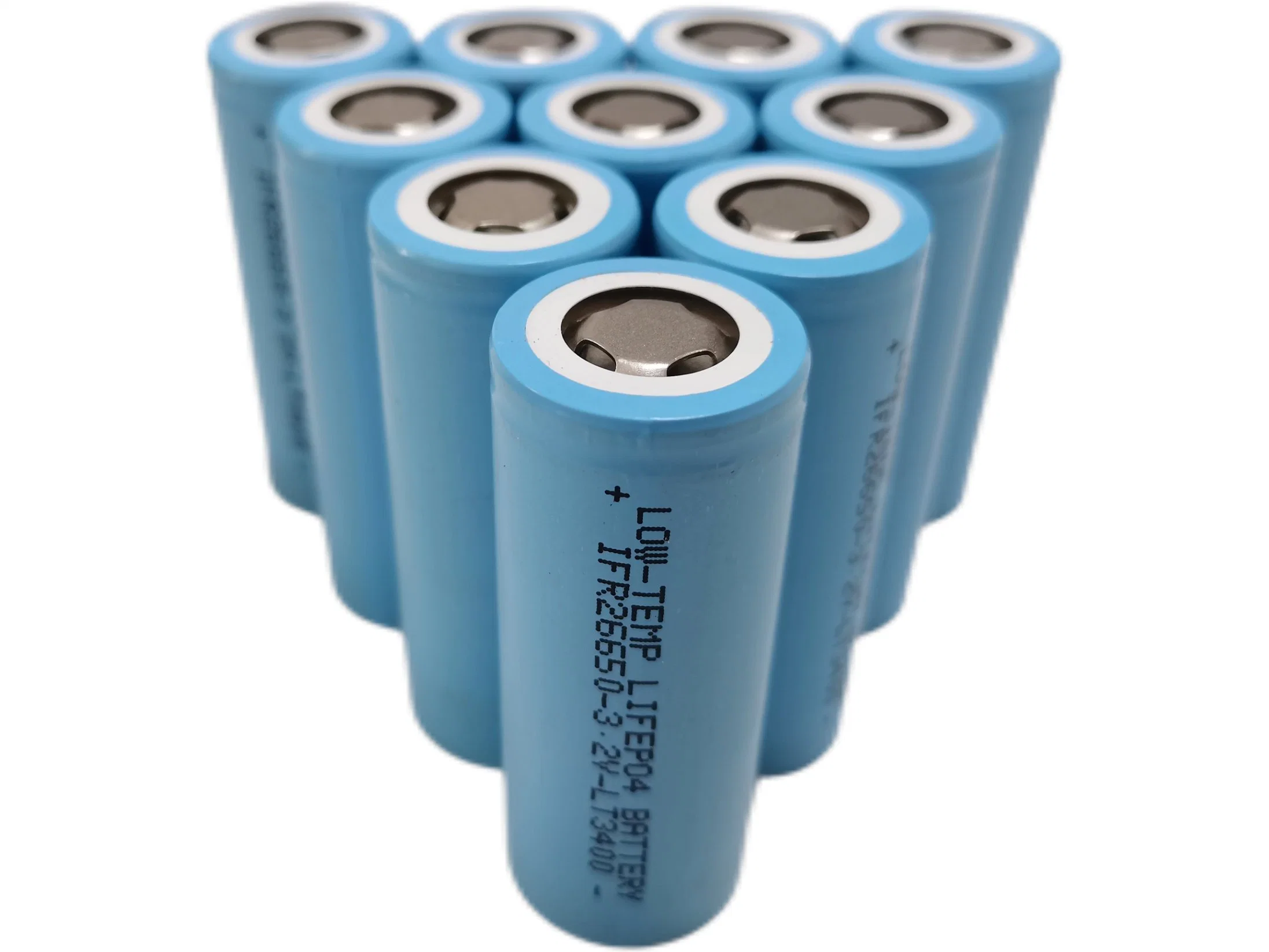 LiFePO4 26700 4000mAh Cylindrical Cell 3.2V LFP 26650 4ah Lithium Battery for Electric Scooter and Solar Energy Storage