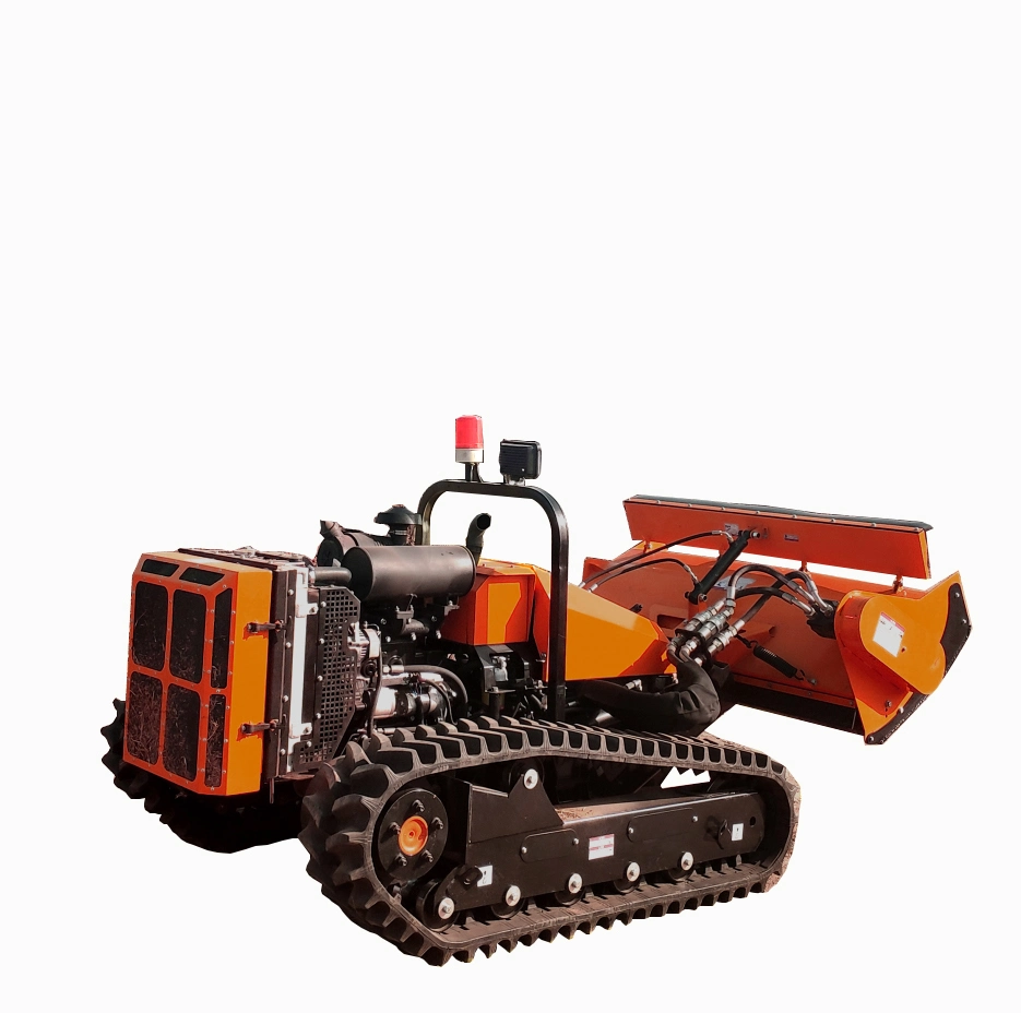 Multifunctional Remotely Controlled Petrol Driven Mowing Tracked Mower