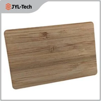 Eco-Friendly Programmable Blank NFC Printable Bamboo Card Engrave RFID Wooden Key Card