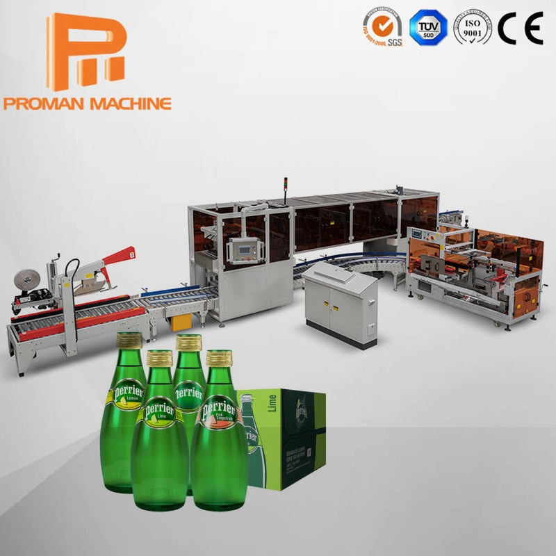 سعر المصنع Automatic Plastic Film Heat Shrink Packaging Machine مشروبات المياه يمكن تجميع زجاجة زيت الجعة الخاصة بمشروبات العصير