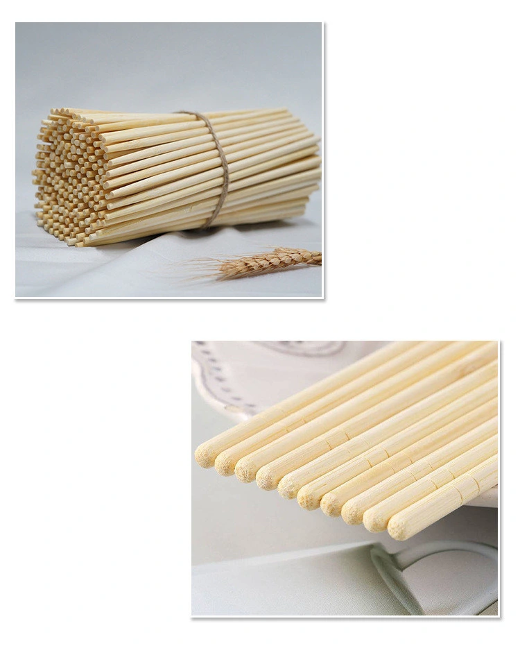 Round Design Disposible Bamboo Chopsticks