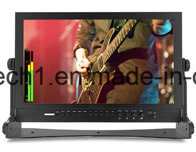 3 Color Tally Light 17.3 Inch LCD Display with 3G-SDI Input