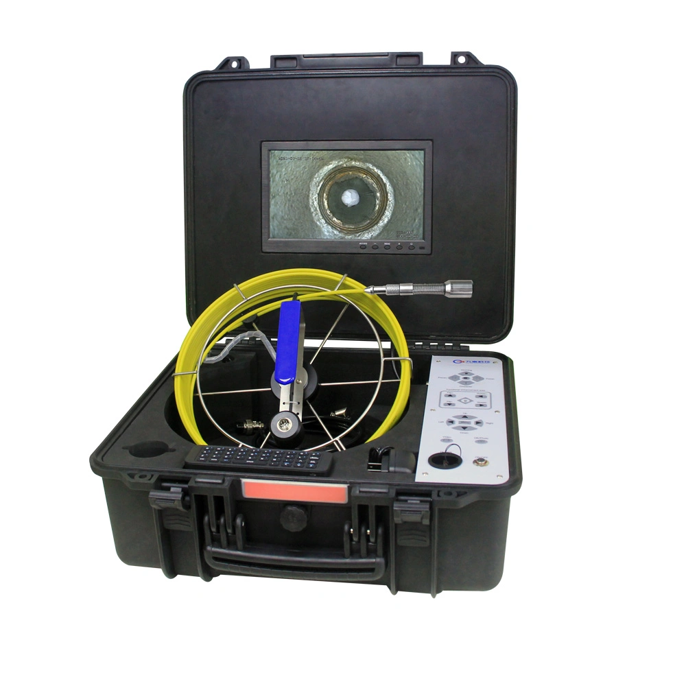 Câmara de vídeo de inspeção de tubos industriais de 16 mm Contador DVR Vídeo
