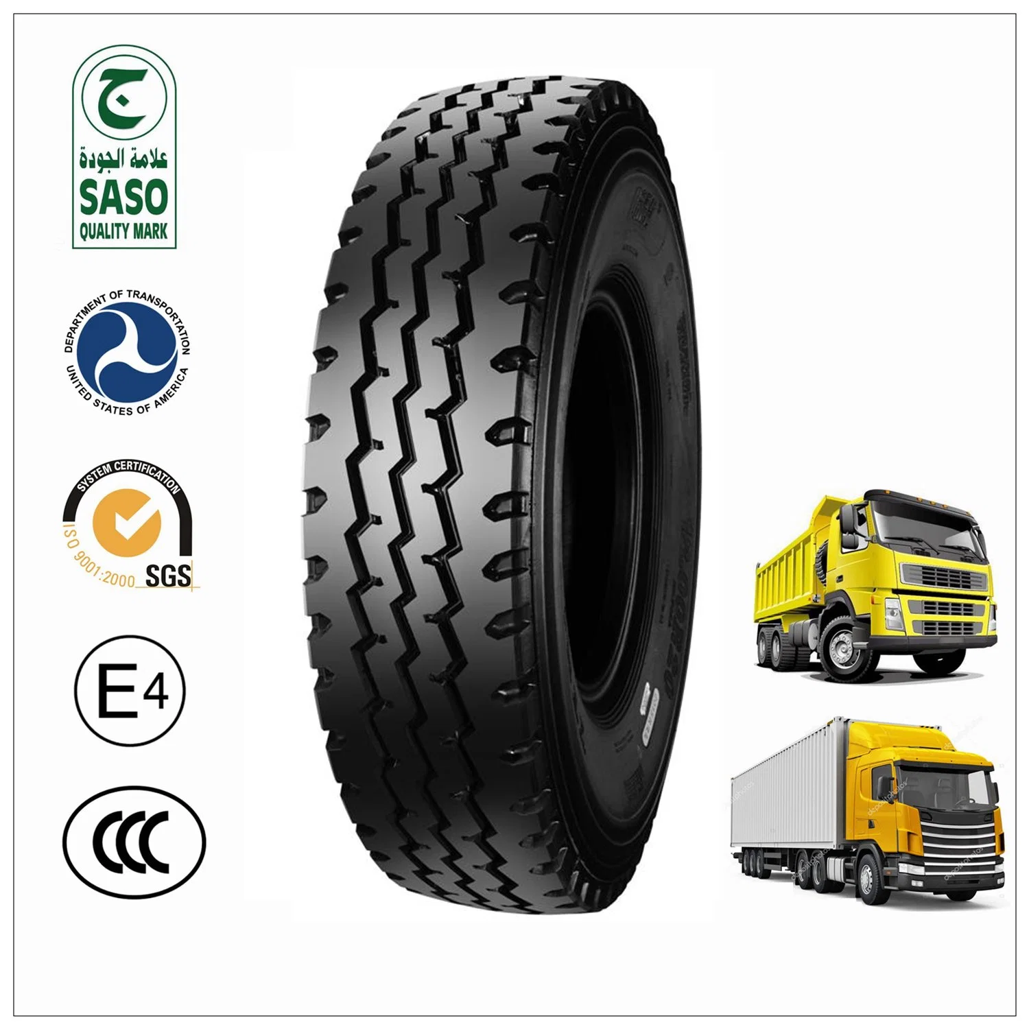 295/80R22.5 comercial de acionamento pneumático com excelente desempenho